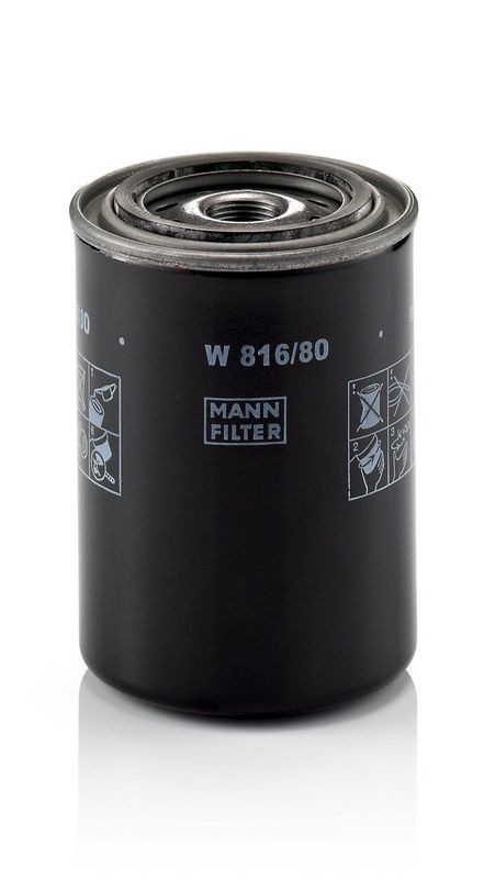 Õlifilter, MANN-FILTER W 816, 80