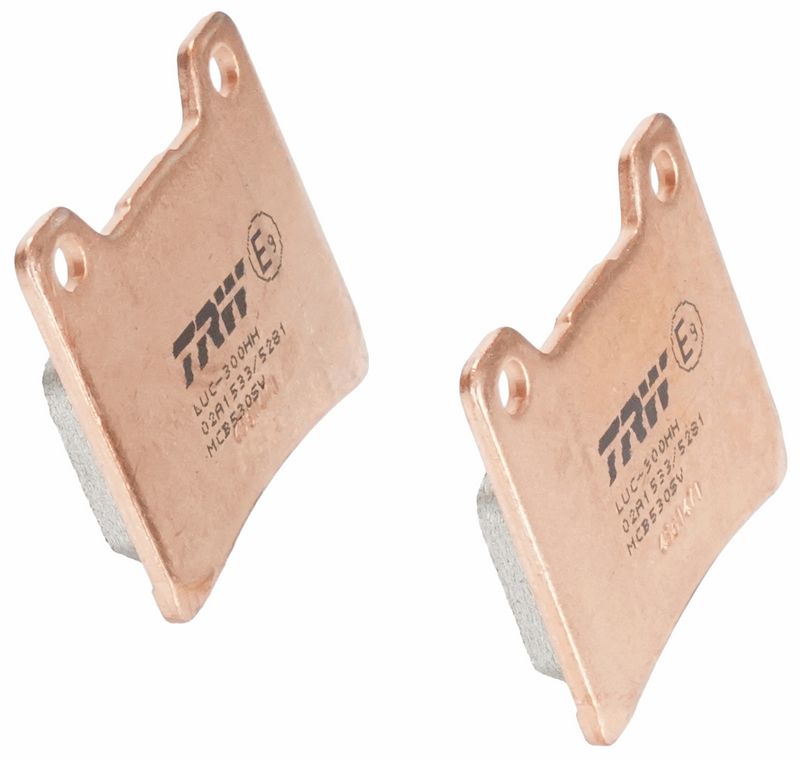Brake pads Voor, beoogd gebruik: route, materiaal: sinter-SV, 54,7x63,2x8,7mm past: NORTON COMMANDER  YAMAHA FZR 580/600 1989-1990
