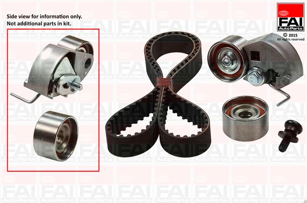 FAI AutoParts Fogasszíjkészlet TBK225