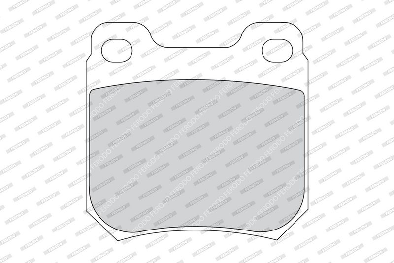 FERODO Plaquettes de frein à disque FDB1117