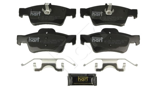 HART 248944 Brake Pad Set, disc brake