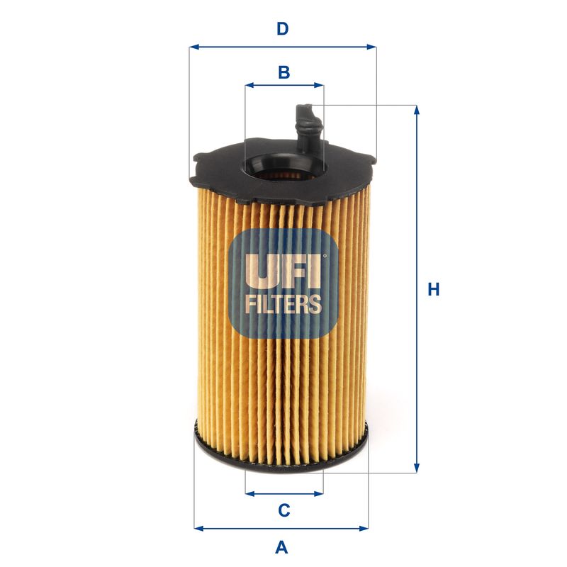 UFI olajszűrő 25.226.00