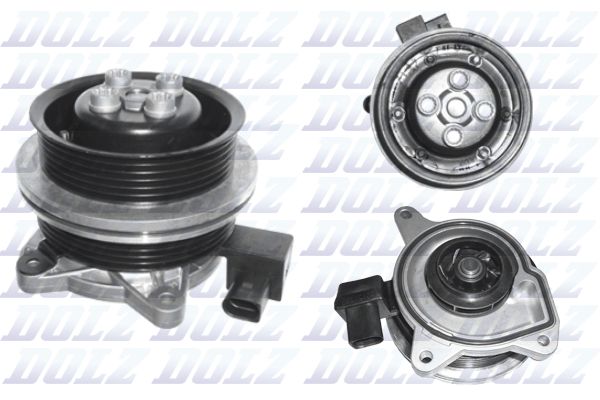 Водяний насос DOLZ A228V VW Audi,Golf,Jetta,Touran,Seat 1.4TFSI/FSI 06-