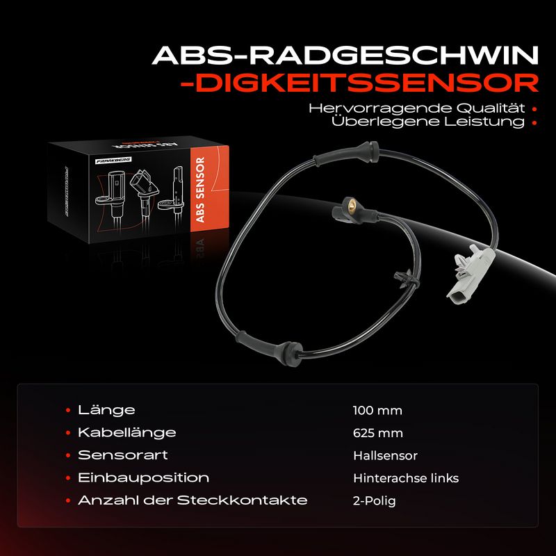 Frankberg 5481FB0031561 Sensor, wheel speed