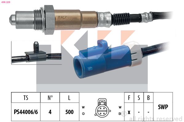 KW lambdaszonda 498 229