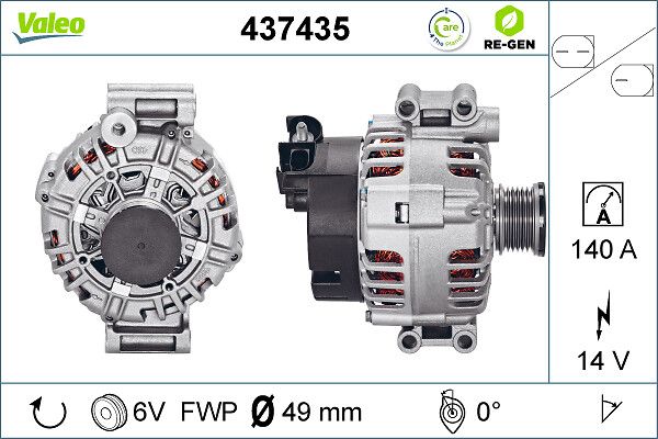 VALEO generátor 437435