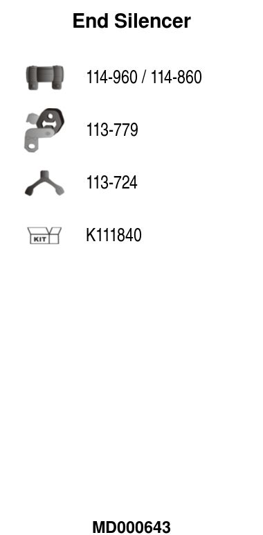 Lõppsummuti FA1 MD000643