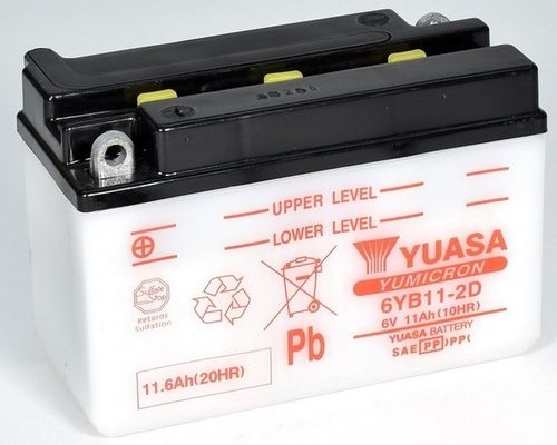 Yuasa Starter Battery 6YB11-2D