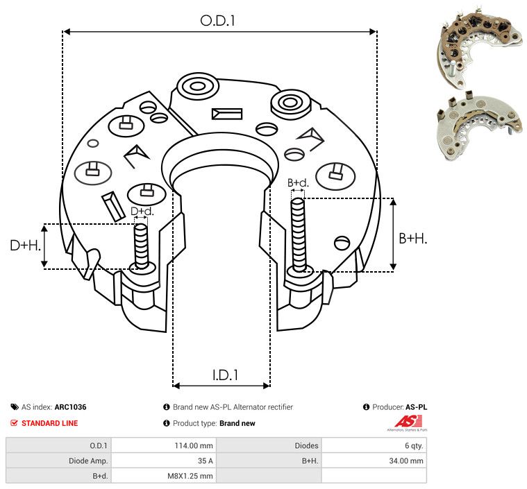 Seadistaja, generaator, AS-PL ARC1036