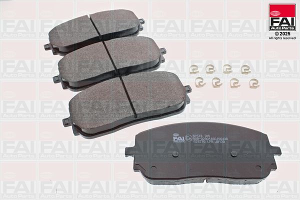 FAI AutoParts Stabdžių trinkelių rinkinys, diskinis stabdys