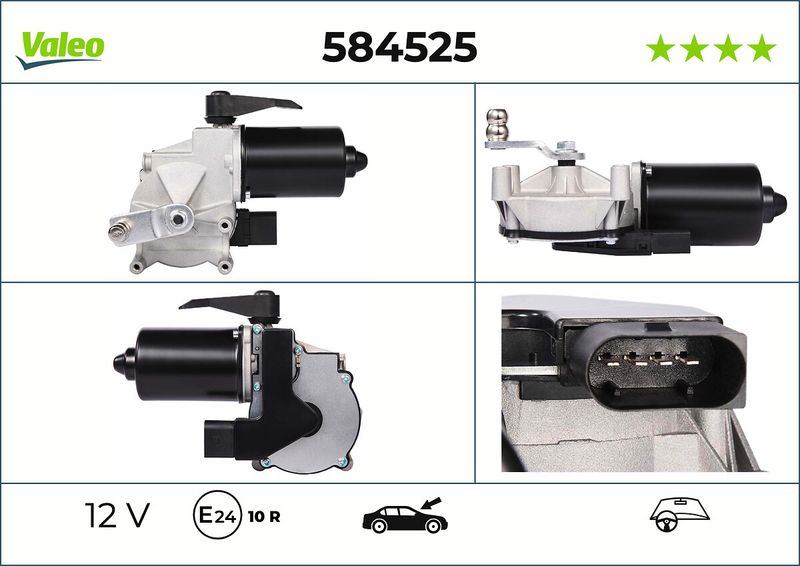 Product Stikla tīrītāju motors VALEO 584525 Image