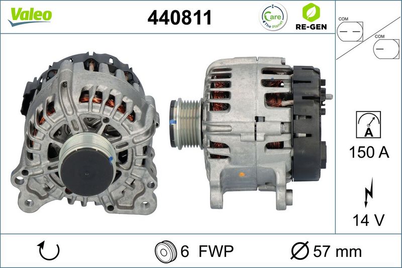 VALEO Dynamo / Alternator 440811