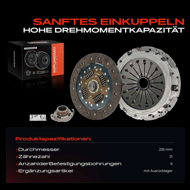Frankberg 5481FB0037649 Clutch Kit