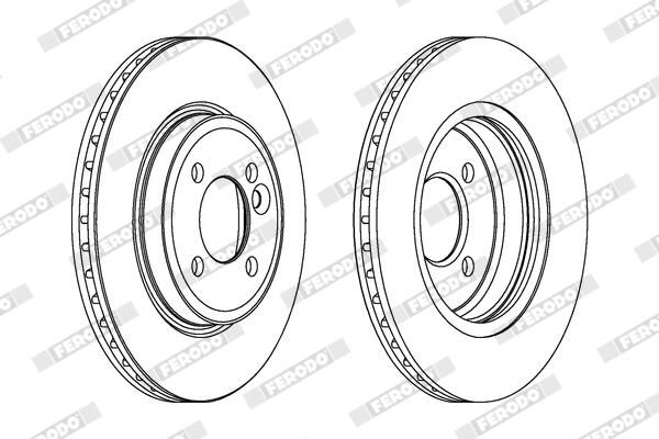 FERODO DDF1127C Brake Disc