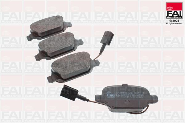 FAI AutoParts Stabdžių trinkelių rinkinys, diskinis stabdys