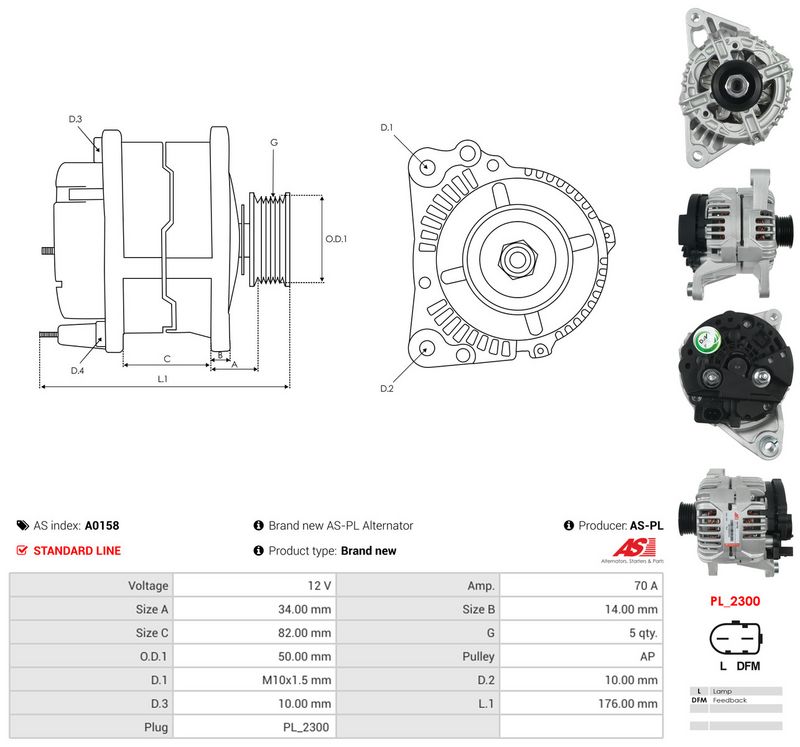 Generaator, AS-PL A0158