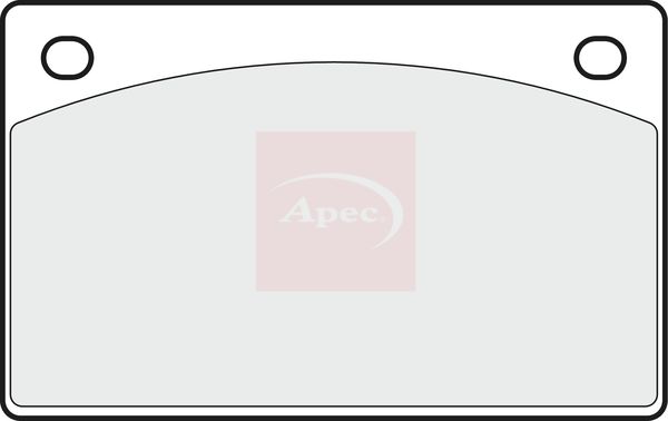 APEC Brake Pad Set, disc brake PAD1935