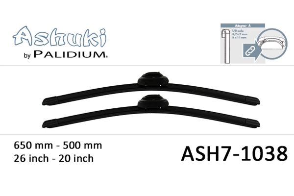 ASHUKI by Palidium törlőlapát ASH7-1038