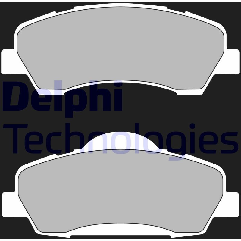 Delphi LP2485. Тормозные колодки