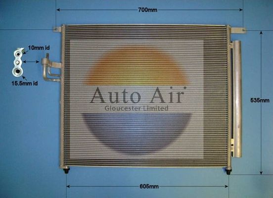 Auto Air Gloucester 16-6234 Condenser, air conditioning