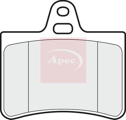 APEC Brake Pad Set, disc brake PAD1233