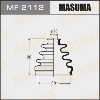 Комплект пилозахисний, приводний вал, Masuma MF-2112