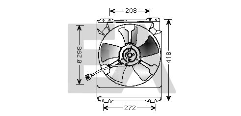 Ventilador, refrigeración del motor