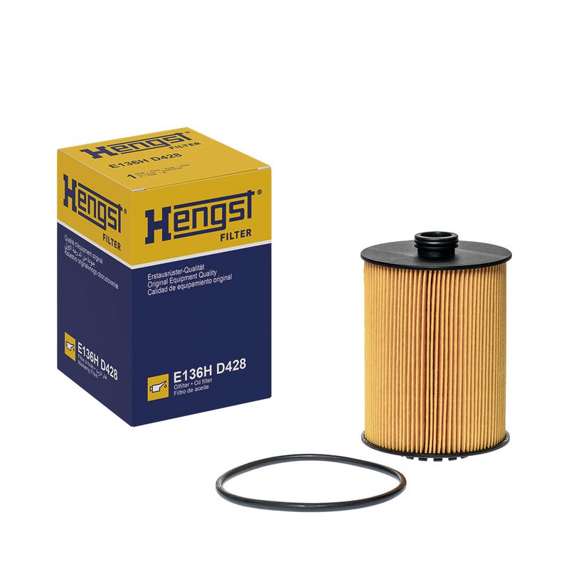 HENGST FILTER E136H D428 Oil Filter