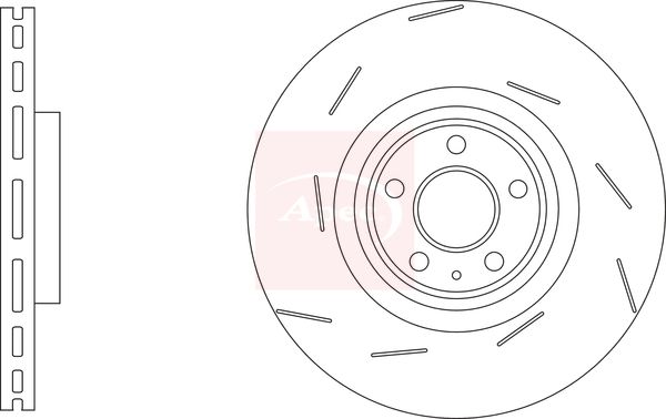APEC Brake Disc DSK3304