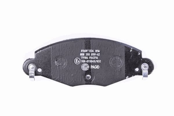 HELLA PAGID 8DB 355 019-421 Brake Pad Set, disc brake