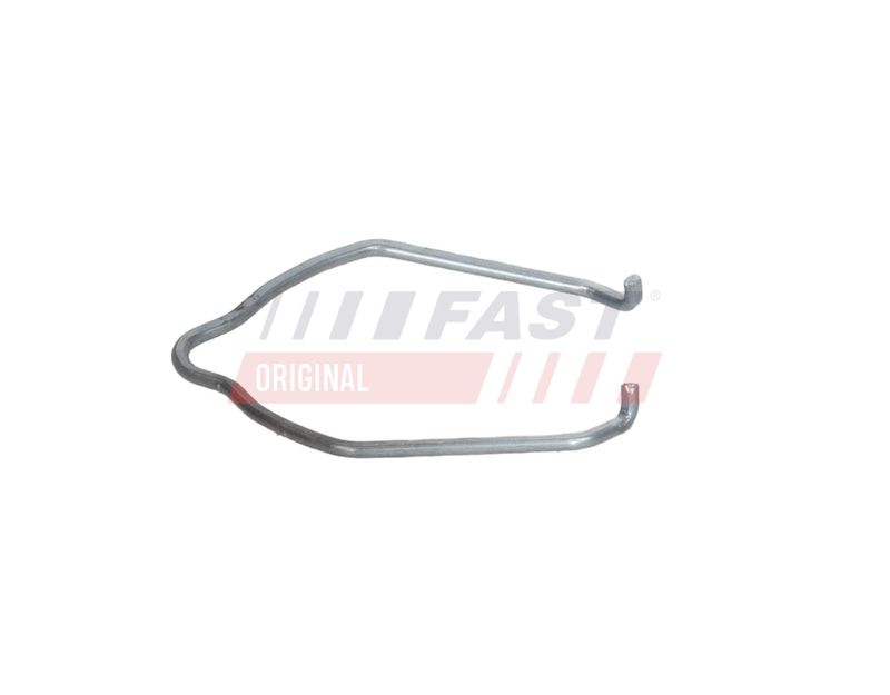 Fastening clamp, charge air hose