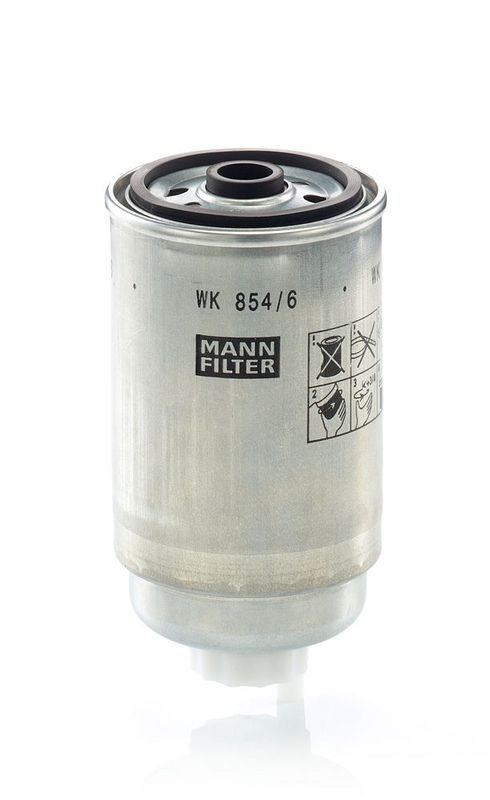 Kütusefilter, MANN-FILTER WK 854, 6