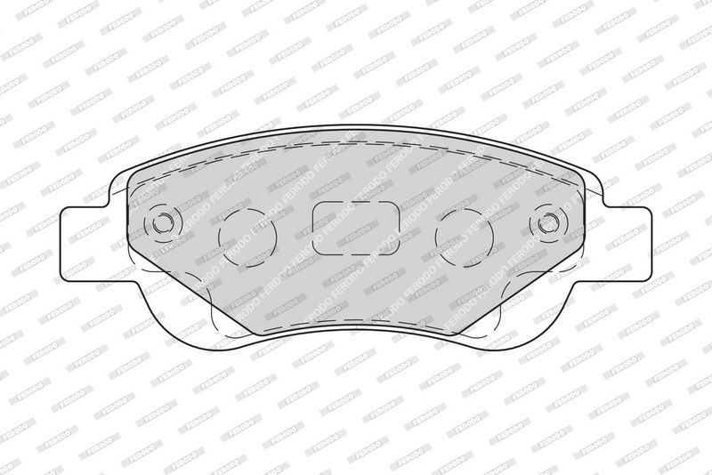 FERODO Plaquettes de frein à disque FDB1790