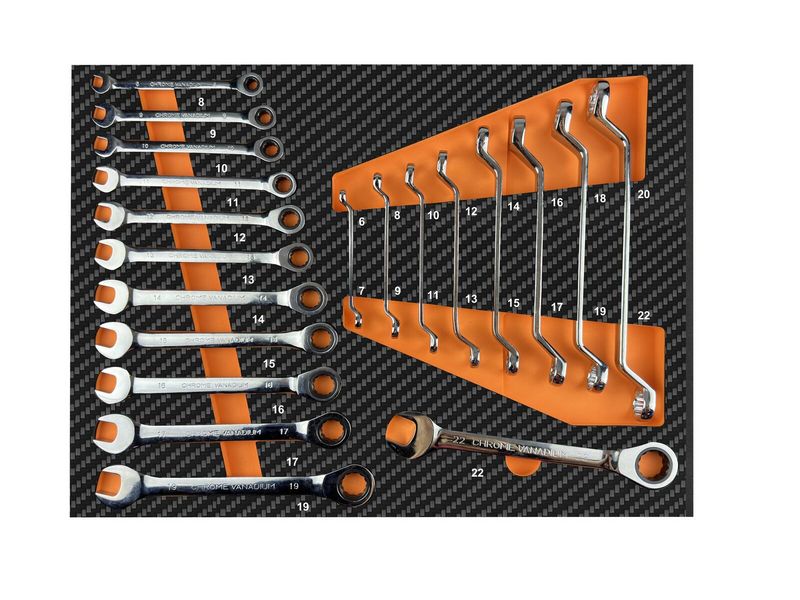 SERVANTE 7 TIROIRS + 214 OUTILS