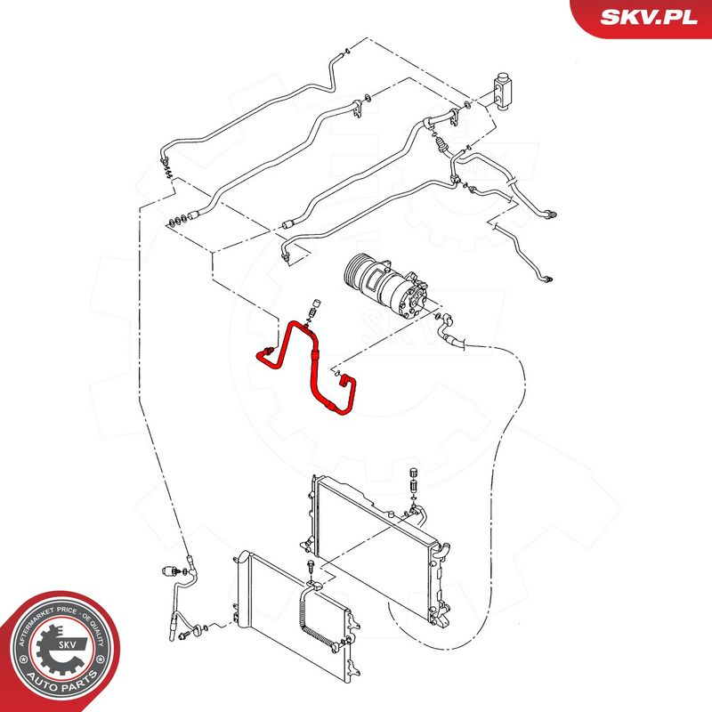 Kõrgsurvetorustik, kliimaseade, ESEN SKV 43SKV502