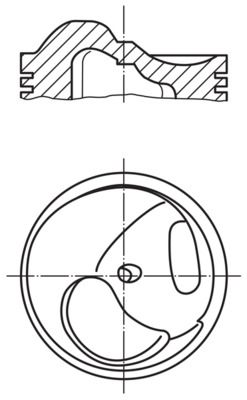 Mahle Piston 002 33 10