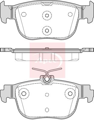 DriveTec Brake Pads DBPPAD3674U