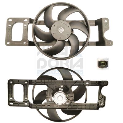 MEAT & DORIA Elektrovariklis, raditoriaus ventiliatorius