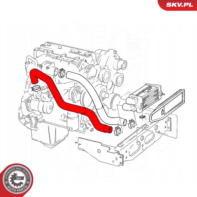Laadimisõhu voolik, ESEN SKV 43SKV352