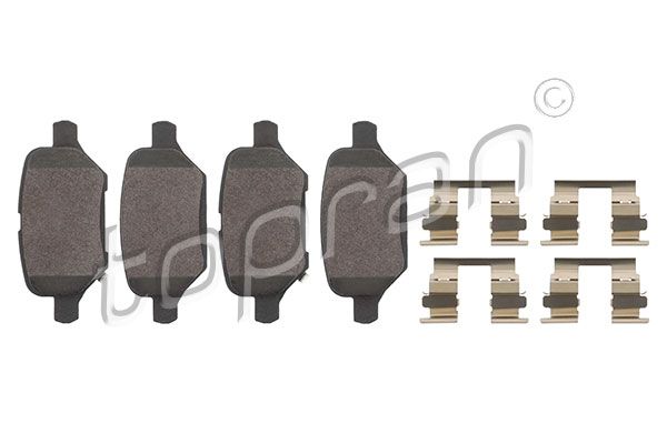 TOPRAN 209322 - Brake Pad Set, disc brake