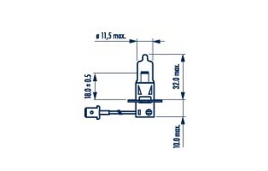 NARVA 486333000 Bulb, spotlight