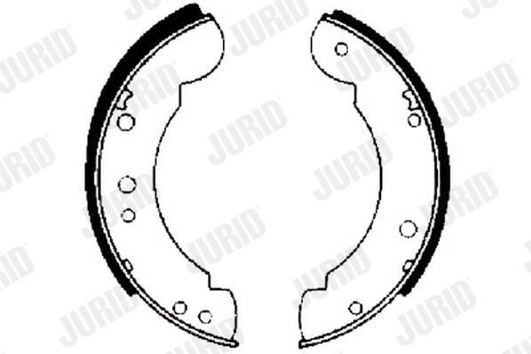Juego de zapatas de frenos