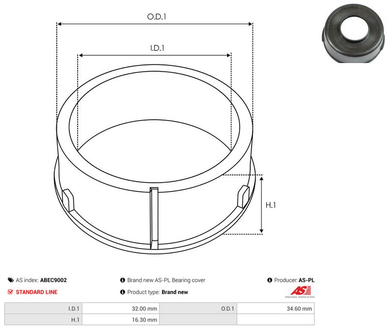 Kaitsekate, generaator, AS-PL ABEC9002