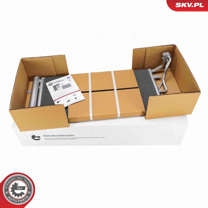 ESEN SKV 86SKV444 Condenser, air conditioning