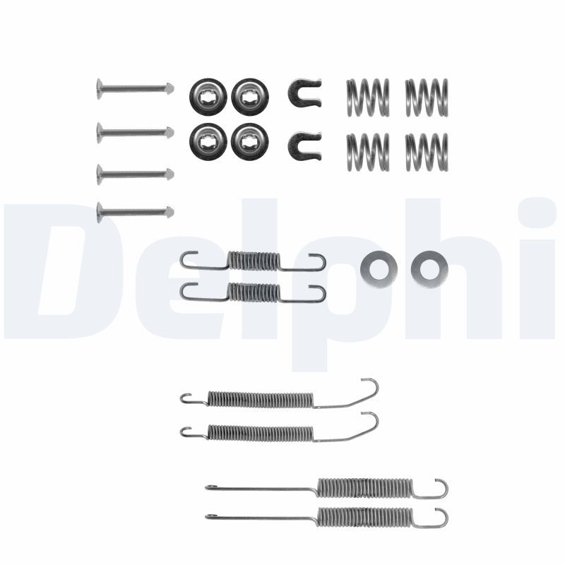 Комплект приладдя, гальмівна колодка, Delphi LY1199