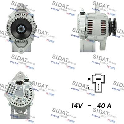 SIDAT generátor A12DE0621A2