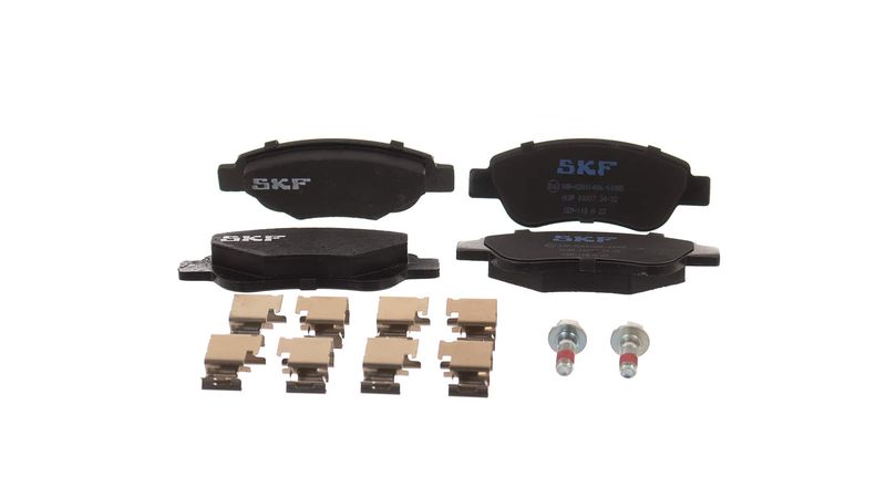 SKF VKBP80037 Комплект гальмівних накладок, дискове гальмо