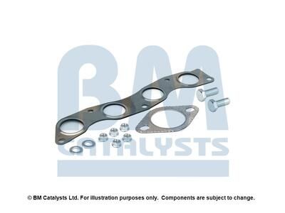 Montagesatz, Abgasanlage