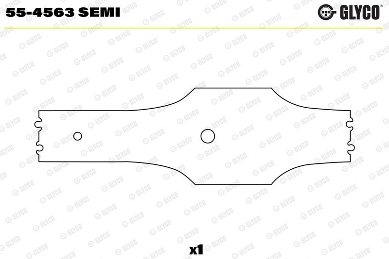 Product Bukse, Klanis GLYCO 55-4563 SEMI Image