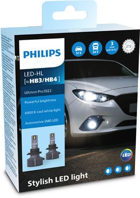 PHILIPS 11005U3022X2 Лампа розжарювання, фара дальнього світла